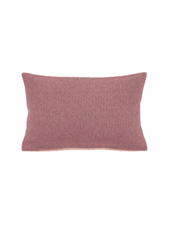 Kissenüberzug OONA, Rosenholz, 40 X 60 Cm, 100 % Baumwolle, Edelflanell, GOTS