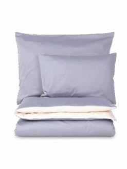 Deckenüberzug JESPER, Lavender/perlmutt, 140 X 200 Cm, 100 % Baumwolle, Satin, GOTS -Grüne Erde 10618 10619 stapel jesper lavender frei