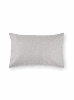 Kissenüberzug CHARLOTTE, Silbergrau, 40 X 60 Cm, 100 % Leinen, GOTS