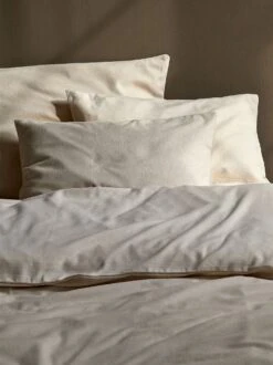 Kissenüberzug MELBA, Natur, 40 X 60 Cm, 100 % Baumwolle, Edelflanell, GOTS -Grüne Erde 11944 11945 kissendeckenueberzug melba natur emo