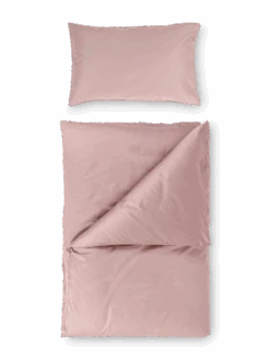 Deckenüberzug CARLA, Seerose, 140 X 200 Cm, 100 % Baumwolle, Satin, GOTS