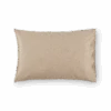 Kissenüberzug LUCA, Sandmelange, 40 X 60 Cm, 100 % Baumwolle, Edelflanell, GOTS -Grüne Erde 13246 kissenueberzug luca sandmelange frei