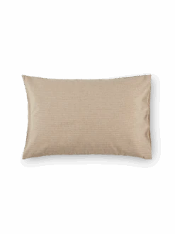 Kissenüberzug LUCA, Sandmelange, 40 X 60 Cm, 100 % Baumwolle, Edelflanell, GOTS