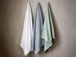 Handtuch Relief, Naturweiss, 50 X 100 Cm, 100 % Baumwolle, GOTS, NATURTEXTIL BEST -Grüne Erde 13688 duschtuch relief frei01 retusche