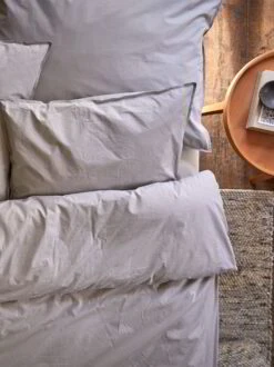 Kissenüberzug LIAM, Amethyst, 40 X 60 Cm, 100 % Baumwolle, Perkal, GOTS -Grüne Erde 13895 13896 kissendeckenueberzug liam amethyst emo