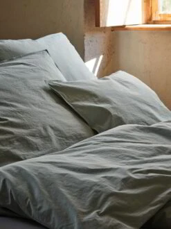 Kissenüberzug LIAM, Jade, 40 X 60 Cm, 100 % Baumwolle, Perkal, GOTS 7 Kissenüberzug LIAM, Jade, 40 X 60 Cm, 100 % Baumwolle, Perkal, GOTS -Grüne Erde 13895 13896 kissendeckenueberzug liam jade emo