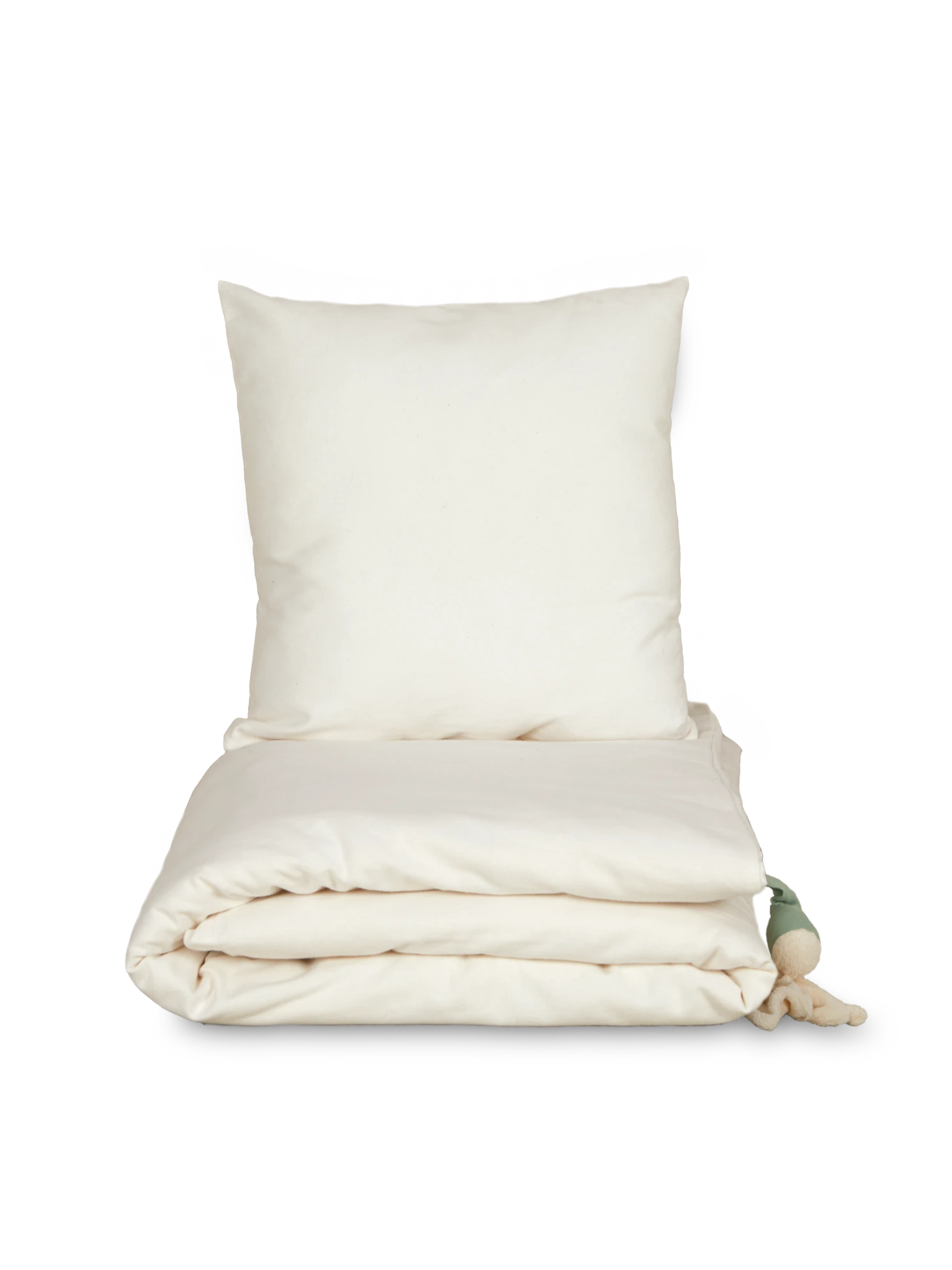 Kissenüberzug ILVA, Natur Hell, 40 X 40 Cm, 100 % Baumwolle, Flanell, GOTS 4 Kissenüberzug ILVA, Natur Hell, 40 X 40 Cm, 100 % Baumwolle, Flanell, GOTS – Bild 2