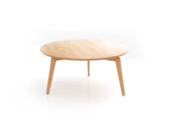 Sofatisch Mitsu, Ø 80 Cm, Buche