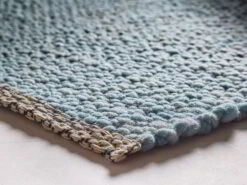 Wollteppich Ambo, GOTS, Grüngrau, 70 X 140 Cm -Grüne Erde 22699 ambo gruengrau 04