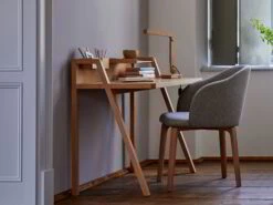 Schreibtisch Pureto B 100 X T 55,2 X H 88,1 Cm, Buche -Grüne Erde 28907 schreibtisch pureto buche emo