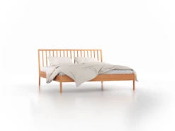 Bett Almeno Mit Sprossen - Betthaupt Vertikal, 180 X 200 Cm, Buche