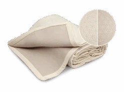 Meditationsdecke Blume Des Lebens, Natur/quarz, 150 X 200 Cm, 100 % Baumwolle, GOTS -Grüne Erde 411100 meditationsdecke blume des lebens frei 1