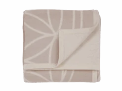 Meditationsdecke Blume Des Lebens, Natur/quarz, 150 X 200 Cm, 100 % Baumwolle, GOTS