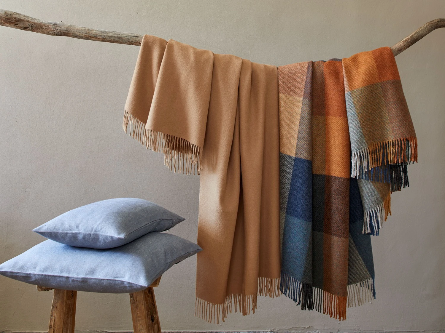 Zierkissenbezug OTIS, Blau, 30 X 50 Cm, 100 % Leinen, GOTS 5 Zierkissenbezug OTIS, Blau, 30 X 50 Cm, 100 % Leinen, GOTS – Bild 3