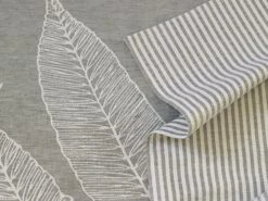 2-er Set Geschirrtücher Marie, Oliv, 45 X 70 Cm, 50 % Baumwolle/50 % Leinen, GOTS