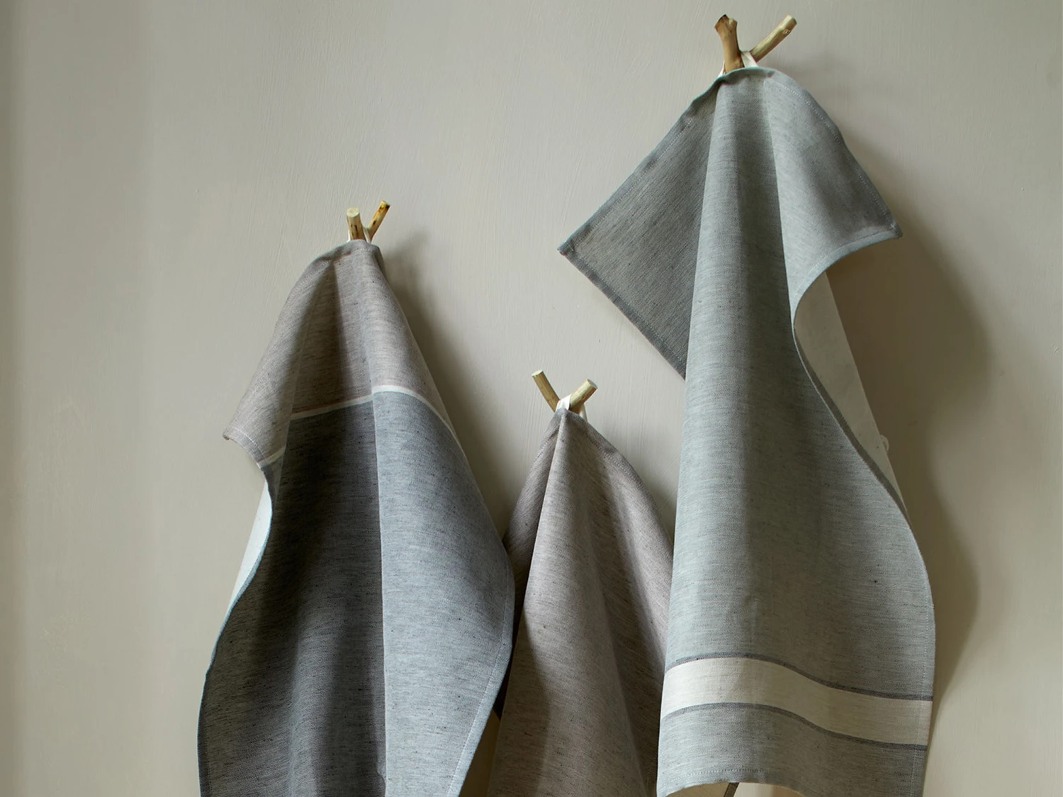 Gläsertuch Leon, Muskat, 45 X 70 Cm, 50 % Baumwolle/50 % Leinen, GOTS 3 Gläsertuch Leon, Muskat, 45 X 70 Cm, 50 % Baumwolle/50 % Leinen, GOTS