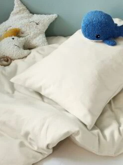 Deckenüberzug ALVA, Natur, 100 X 140 Cm, 100 % Baumwolle, Biber-Flanell, GOTS -Grüne Erde 413210 kissenueberzug alva kinder natur emo