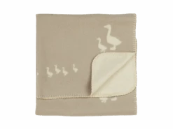 Kinderdecke Frederik, Sand, 75 X 100 Cm, 100 % Baumwolle, GOTS