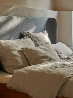 Kissenüberzug NINO, Natur, 40 X 60 Cm, 100 % Leinen, GOTS -Grüne Erde 413557 bettwaesche nino natur