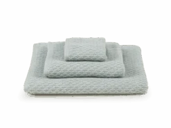 Handtuch Relief, Jade, 50 X 100 Cm, 100 % Baumwolle, GOTS, NATURTEXTIL BEST