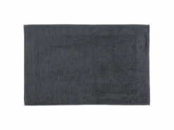 Badematte Perlfang, Schiefer, 50 X 70 Cm, 100 %Baumwolle, GOTS