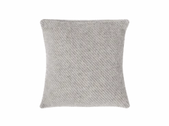 Zierkissen Maxim, Hellgrau, 40 X 40 Cm, 100 % Schurwolle (Lamm), Eco-wool