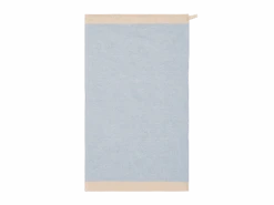 Geschirrtuch Oskar, Azur, 50 X 65 Cm, 70 % Baumwolle/30 % Hanf, GOTS