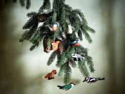 2er-Set Filztiere, Hase Und Eichhörnchen, Ca. 5 X 5 Cm, 100 % Schurwolle (Schaf) -Grüne Erde 41444 41445 41446 48589 48932 filztiere emo