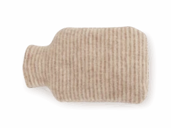 Wärmflaschenbezug Helen, Beige, Natur, 2 L, 100 % Schurwolle (Schaf)