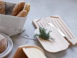 Brotschneidebrett Aus Buchenholz Geölt, 39 X 26 X 2,5 Cm -Grüne Erde 41754 brotschneidebrett aus buchenholz geoelt emo