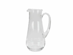 Saft- Und Wasserkrug Aus Klarglas, H 25 Cm, 1,25 Liter