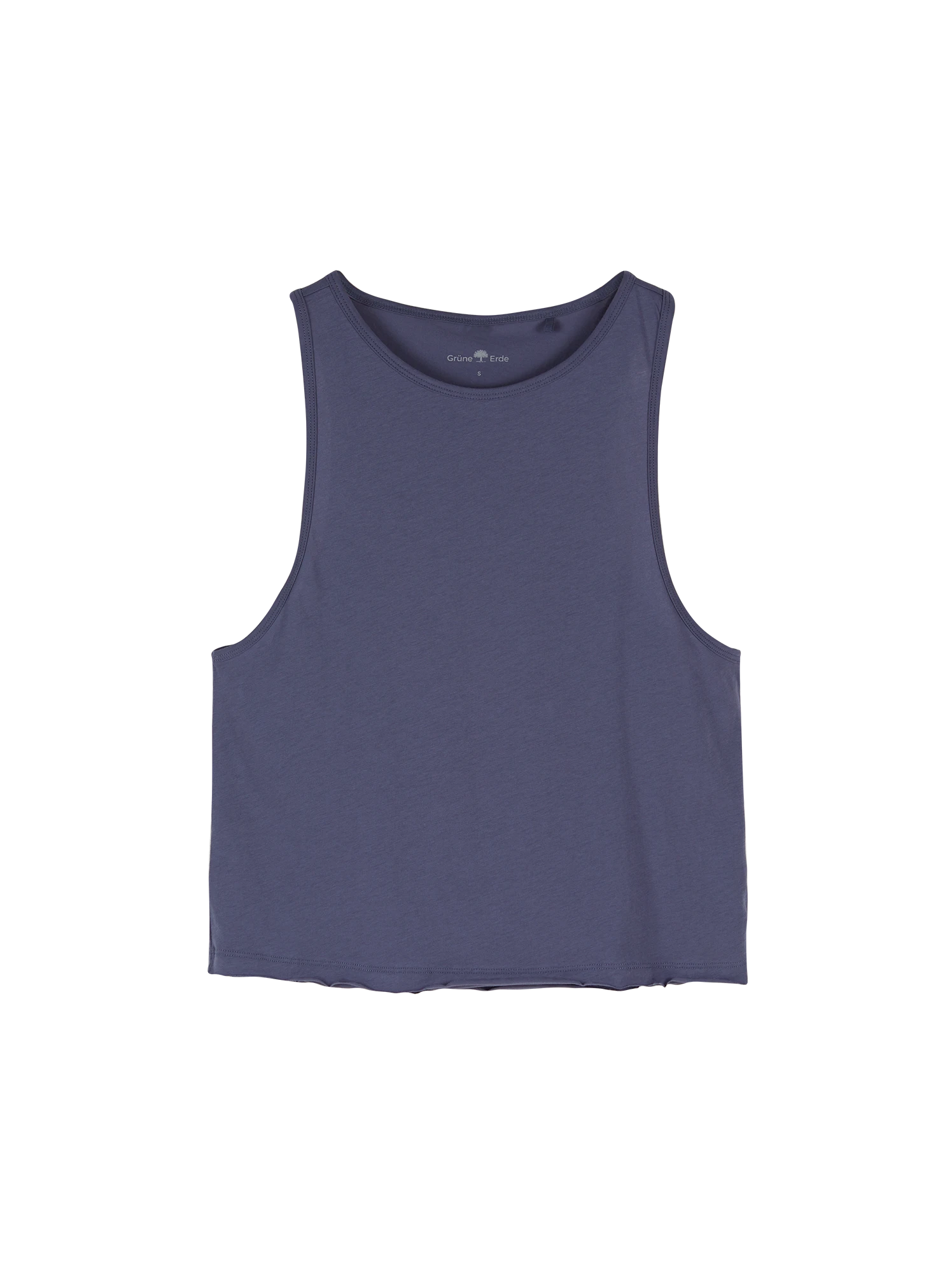 Top Aus Bio Baumwolle, 76 Heidelbeere, S, GOTS 3 Top Aus Bio Baumwolle, 76 Heidelbeere, S, GOTS