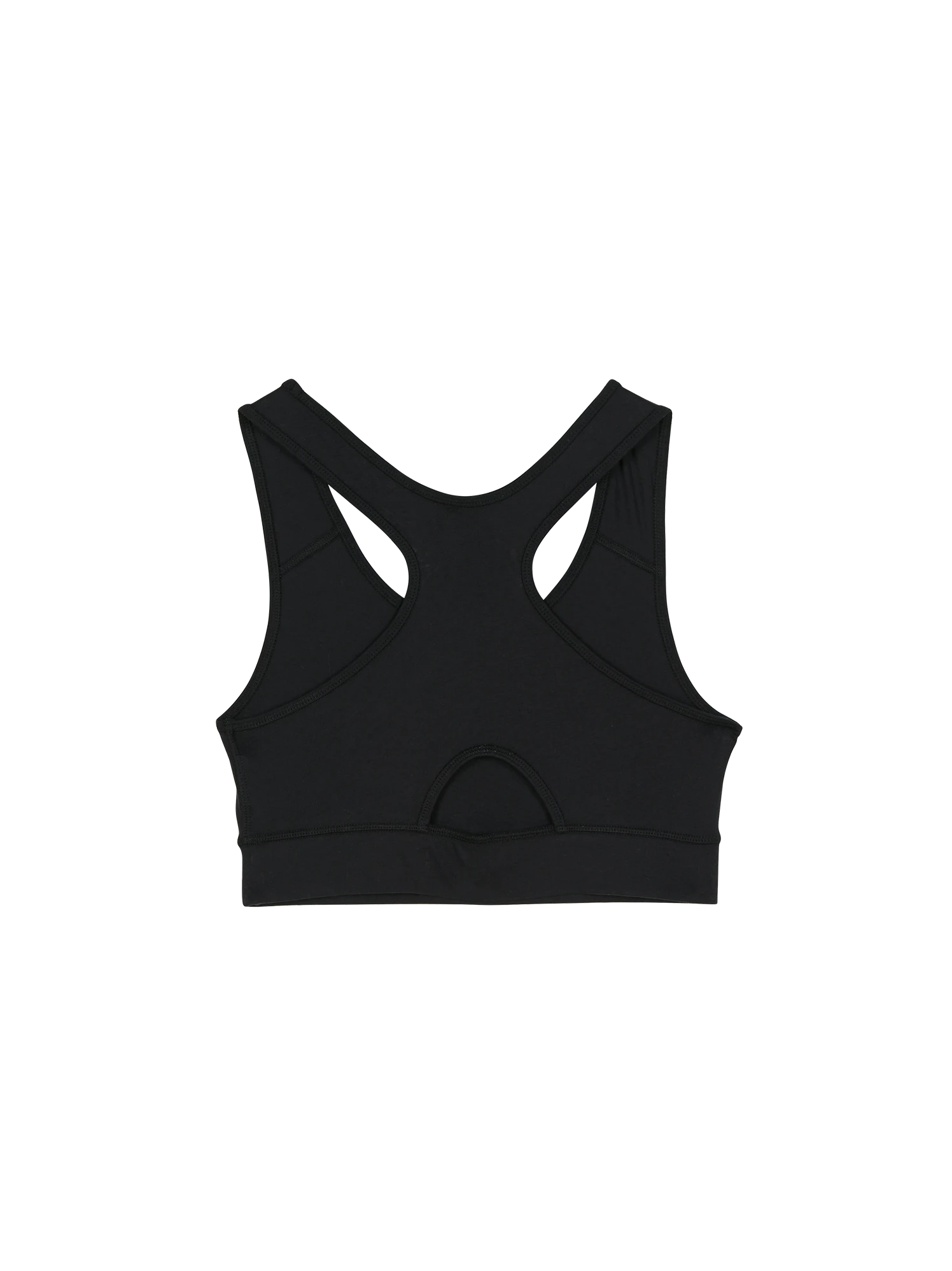 Yoga Bra Aus Bio Baumwolle, 01 Schwarz, 38 4 Yoga Bra Aus Bio Baumwolle, 01 Schwarz, 38 – Bild 2