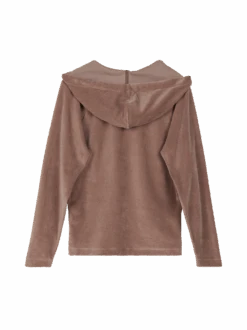 Kapuzenpullover Aus Bio Baumwolle, 74 Malve, S, GOTS -Grüne Erde 45 1161 pulli 74malve2604 frei 02