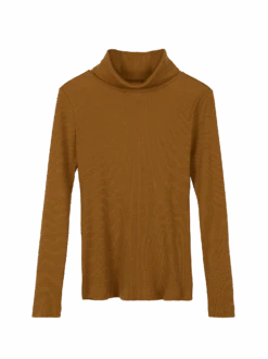 Rollkragenshirt Aus Bio Baumwolle/Wolle, 57 Cumin, 36, GOTS -Grüne Erde 45 1969 pulli 57cumin2585 frei 01