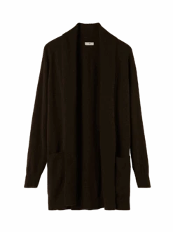 Strickjacke Überwurf, 100 % Yak, 67 Espresso, S -Grüne Erde 45 2802 kleid 67espresso2672 frei 01