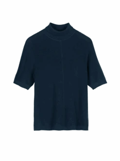 Pullover Aus Bio-Baumwolle, 40 Nachtschatten Blau, S, GOTS