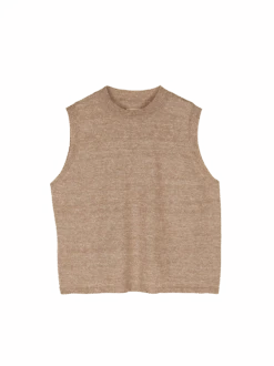 Stricktop Aus Bio-Leinen Und Wolle, 52 Leinen Melange, S, GOTS -Grüne Erde 45 2842 pulli 52leinen2494 frei 01