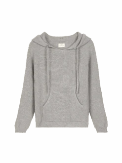 Kapuzenpullover Aus Bio-Baumwolle Und Wolle, 04 Grau Melange, S, GOTS 16 Kapuzenpullover Aus Bio-Baumwolle Und Wolle, 04 Grau Melange, S, GOTS -Grüne Erde 45 2845 kapuze 04grau2488 frei 01