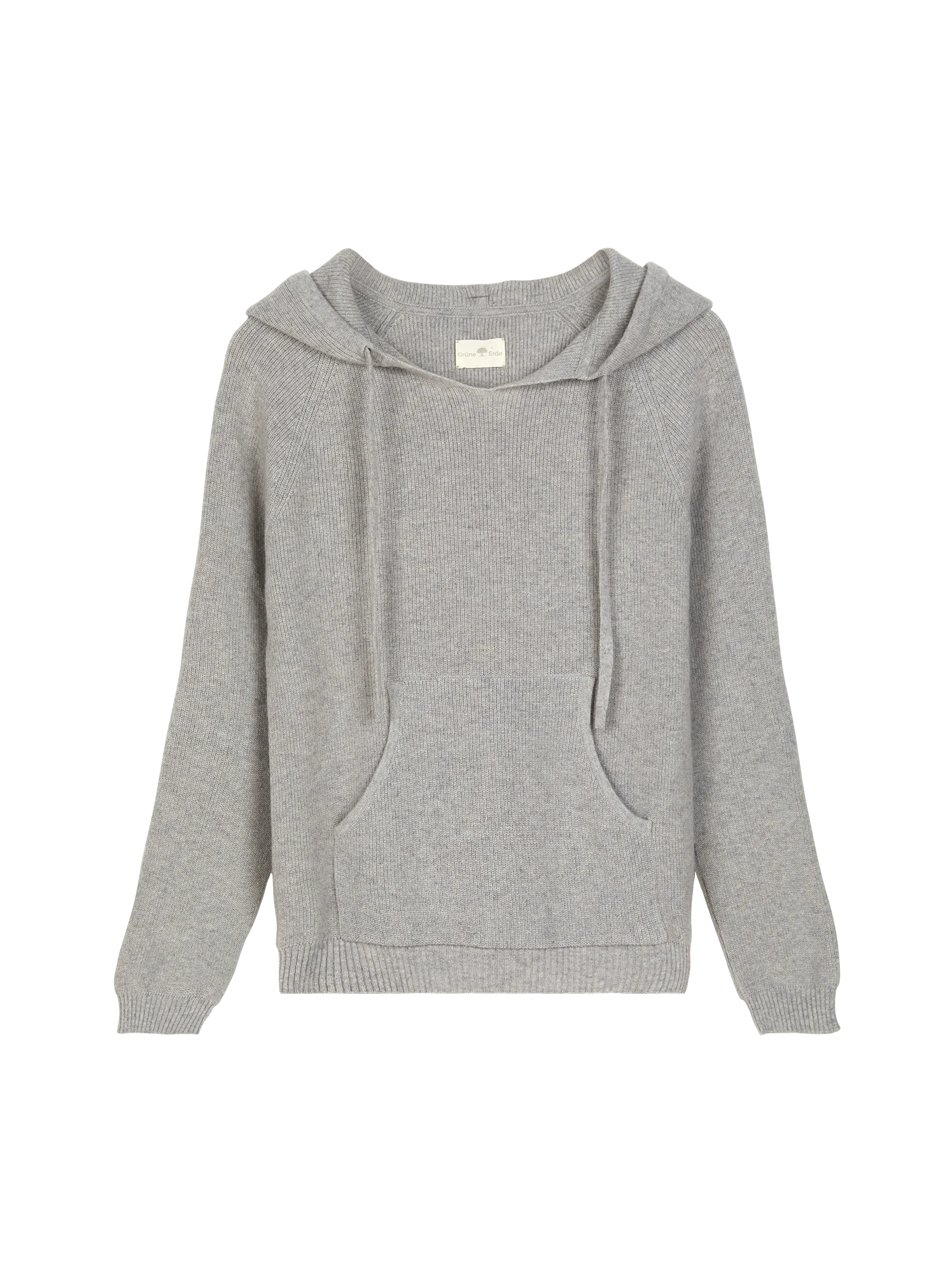 Kapuzenpullover Aus Bio-Baumwolle Und Wolle, 04 Grau Melange, S, GOTS 9 Kapuzenpullover Aus Bio-Baumwolle Und Wolle, 04 Grau Melange, S, GOTS – Bild 7