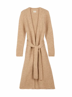 Strickmantel Aus Alpakawolle Und Baumwolle, 09 Sand, S 15 Strickmantel Aus Alpakawolle Und Baumwolle, 09 Sand, S -Grüne Erde 45 2861 mantel creme sigi 2607 frei 01