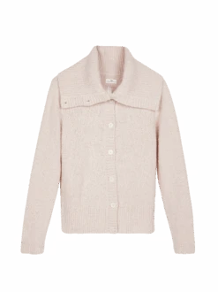 Strickjacke Aus Alpakawolle, 73 Camelie, S -Grüne Erde 45 2876 weste 73camelie2460 frei 01