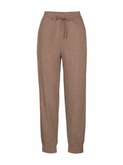 Lange Schlafhose Aus Bio-Baumwolle, 95 Kaffee Melange, S, GOTS