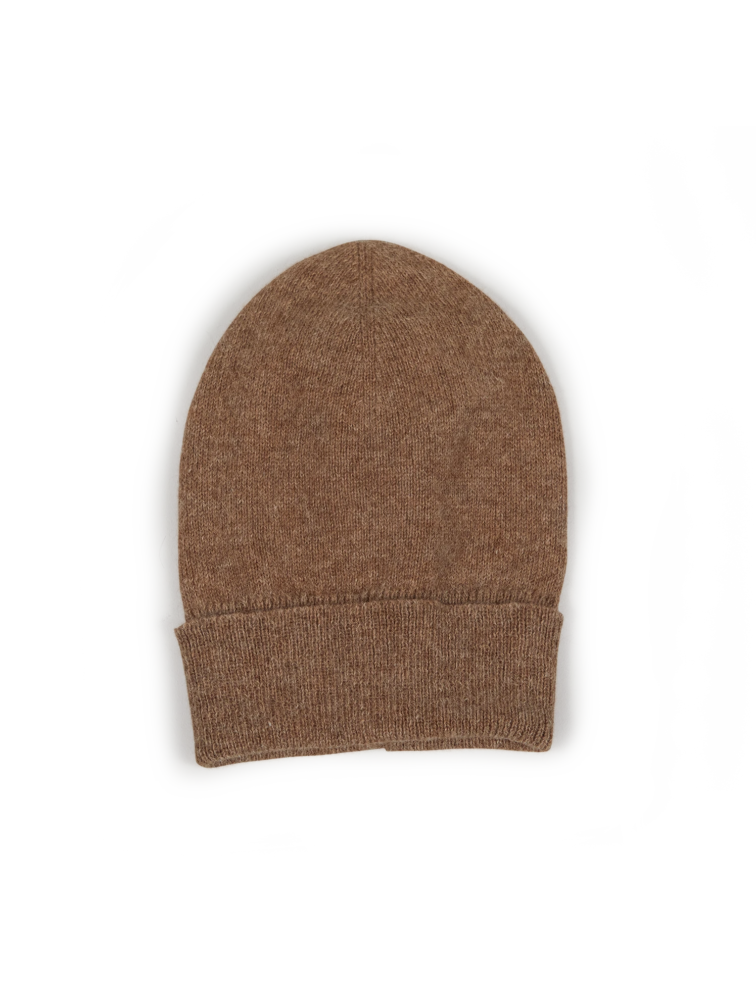 Strickmütze Aus Alpakawolle, 62 Walnuss Melange, One Size 6 Strickmütze Aus Alpakawolle, 62 Walnuss Melange, One Size – Bild 4