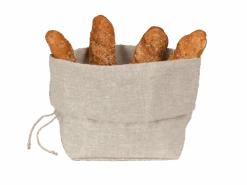 Brotsack, Natur, 19 X 20,5 X 40 Cm, 100 % Leinen, GOTS