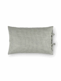 Kissenüberzug HENRY, Grün, 40 X 60 Cm, 60 % Baumwolle/40 % Leinen, GOTS