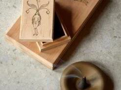 Räucherkegel Heilige Zeiten Im Holzkistchen, 6 X 5 Räucherkegel -Grüne Erde 48941 48942 48944 raeucherkegel unterteller schlamm emo