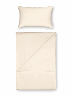 Deckenüberzug ALVA, Natur, 100 X 140 Cm, 100 % Baumwolle, Biber-Flanell, GOTS