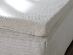 Matratzentopper "der Bequeme", Naturlatex, 80 X 200 X 3 Cm, GOTS, VEGAN