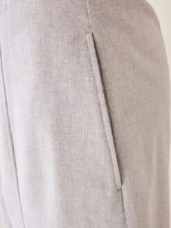 Hose, 100 % Bio-Baumwolle, 15 Stein Melange, 38, GOTS -Grüne Erde 56452 hose stein melange frei 06